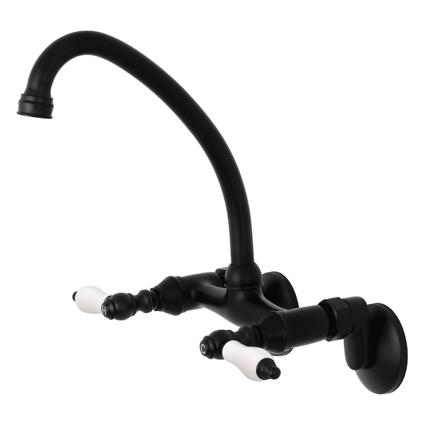 KS514MB 2-Handle Wall Mount Kitchen Faucet